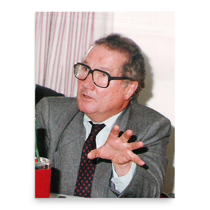 Carlo Pedretti poster print, in size 18x24 inches.