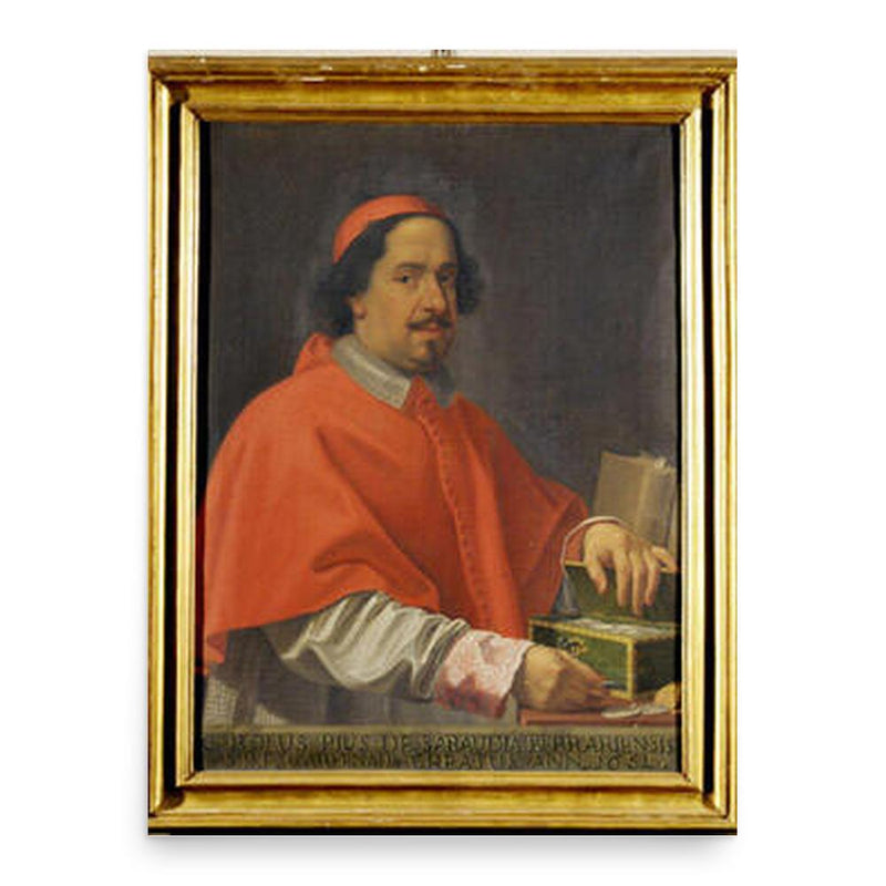 Carlo Pio di Savoia poster print, in size 18x24 inches.