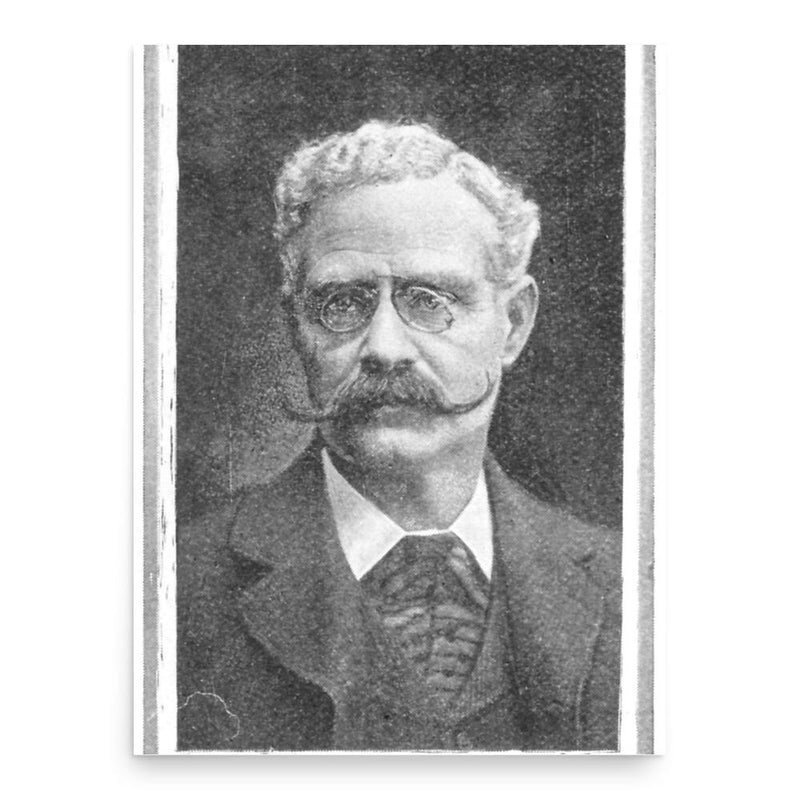 Carlo Pollonera poster print, in size 18x24 inches.