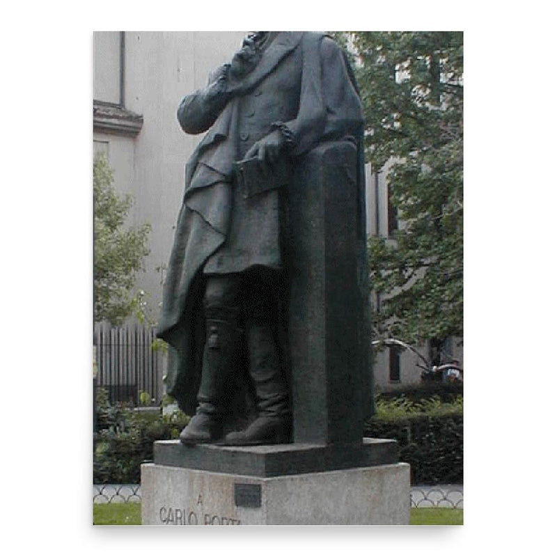 Carlo Porta poster print, in size 18x24 inches.