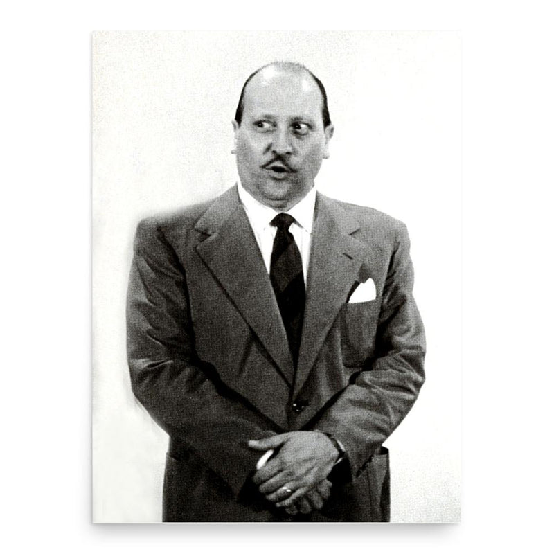 Carlo Romano poster print, in size 18x24 inches.