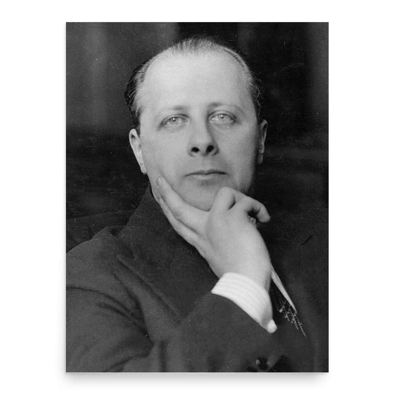 Carlo Rosselli poster print, in size 18x24 inches.