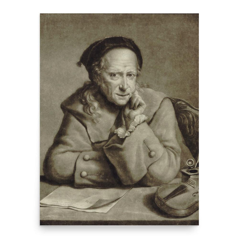 Carlo Tessarini poster print, in size 18x24 inches.