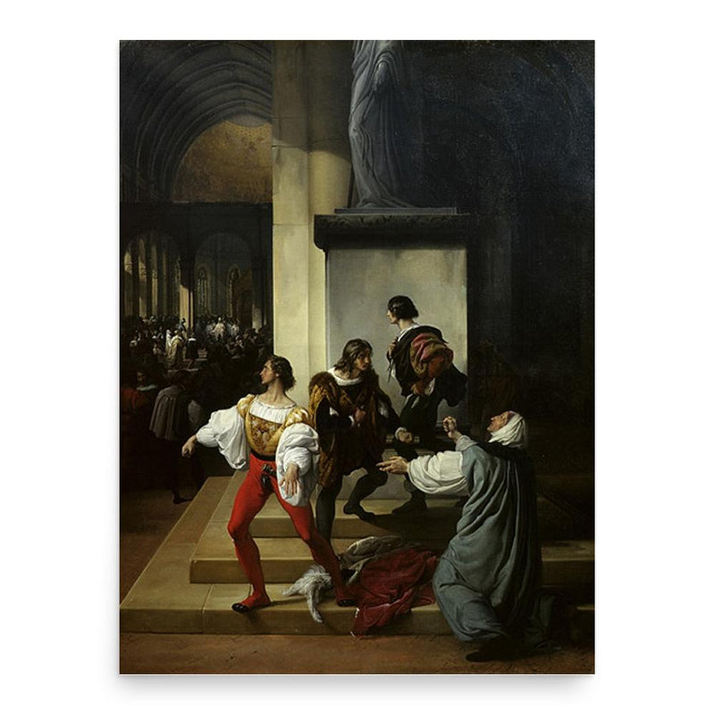 Carlo Visconti poster print, in size 18x24 inches.