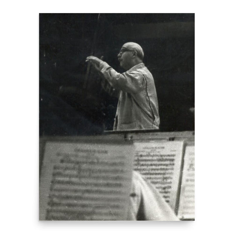 Carlo Zecchi poster print, in size 18x24 inches.