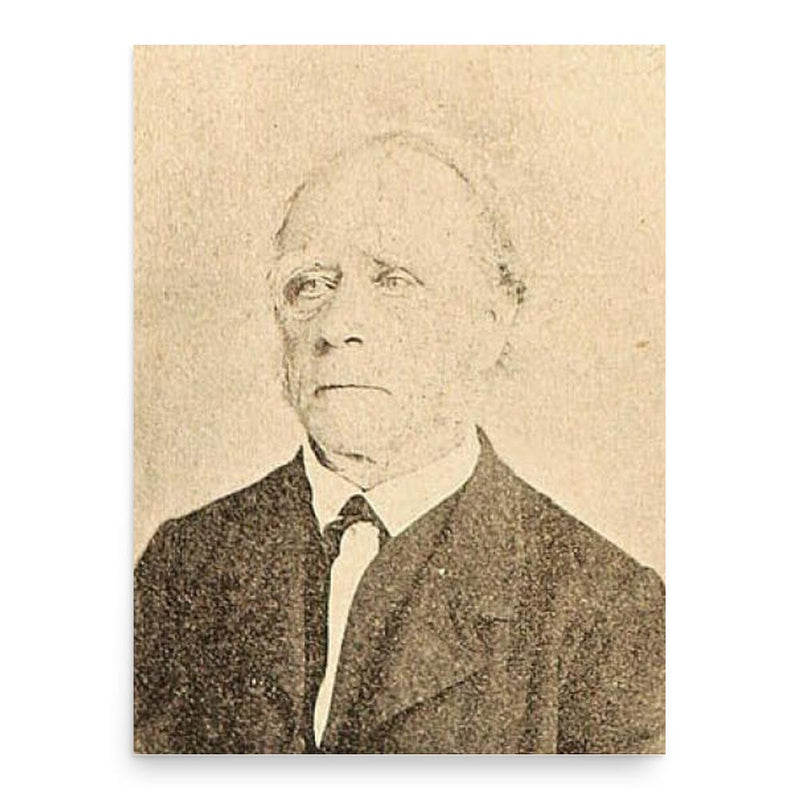 Carlos Anwandter poster print, in size 18x24 inches.