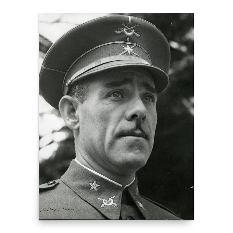 Carlos Asensio Cabanillas poster print, in size 18x24 inches.