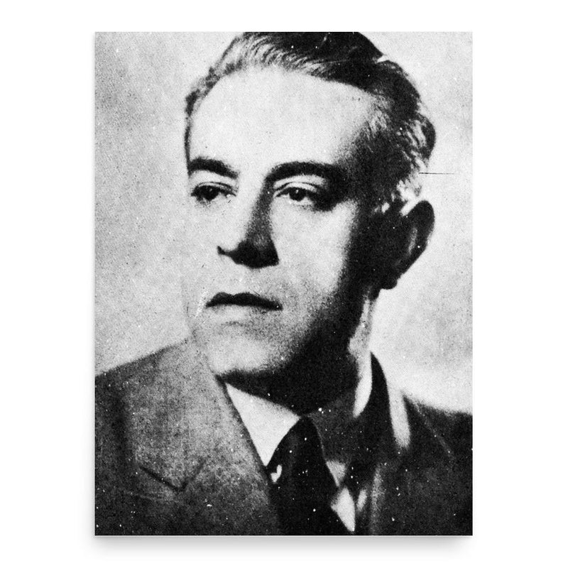 Carlos Astrada poster print, in size 18x24 inches.