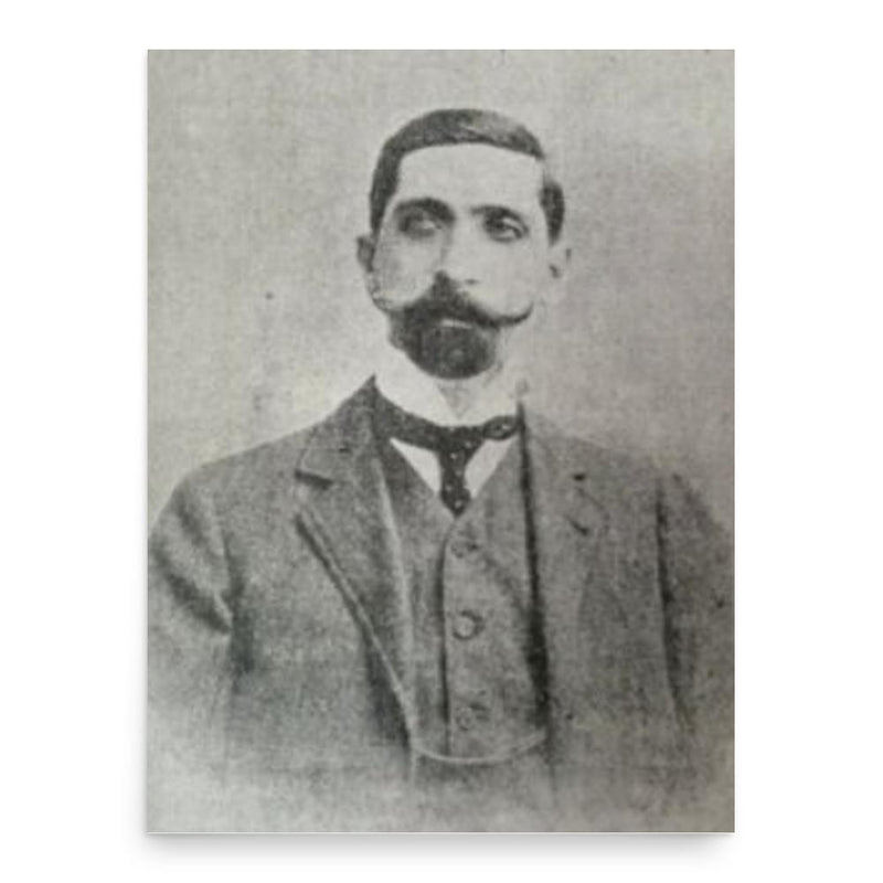 Carlos Brandt poster print, in size 18x24 inches.