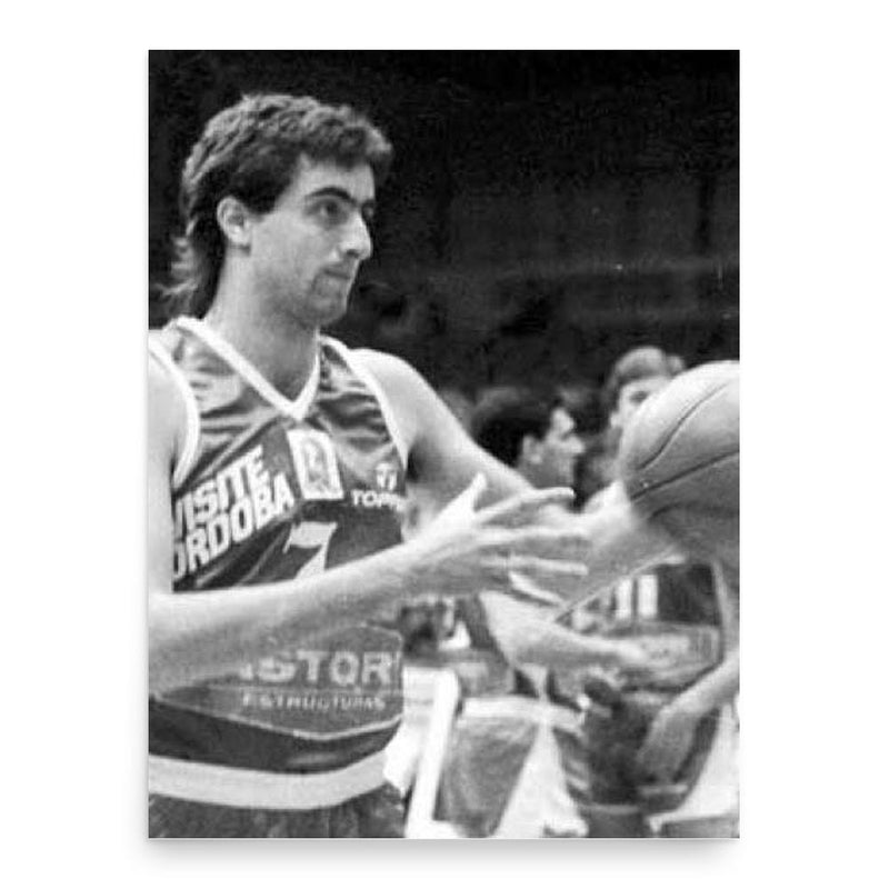 Carlos Cerutti poster print, in size 18x24 inches.