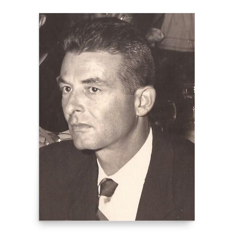 Carlos Crassus poster print, in size 18x24 inches.