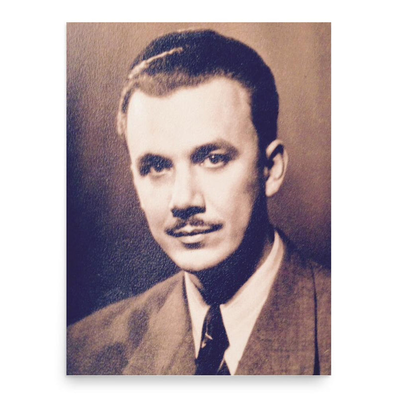 Carlos Eduardo Stolk poster print, in size 18x24 inches.