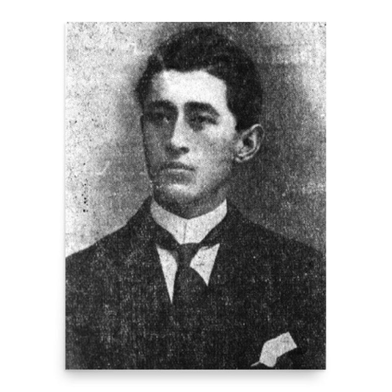 Carlos Enrique Brito Benavides poster print, in size 18x24 inches.