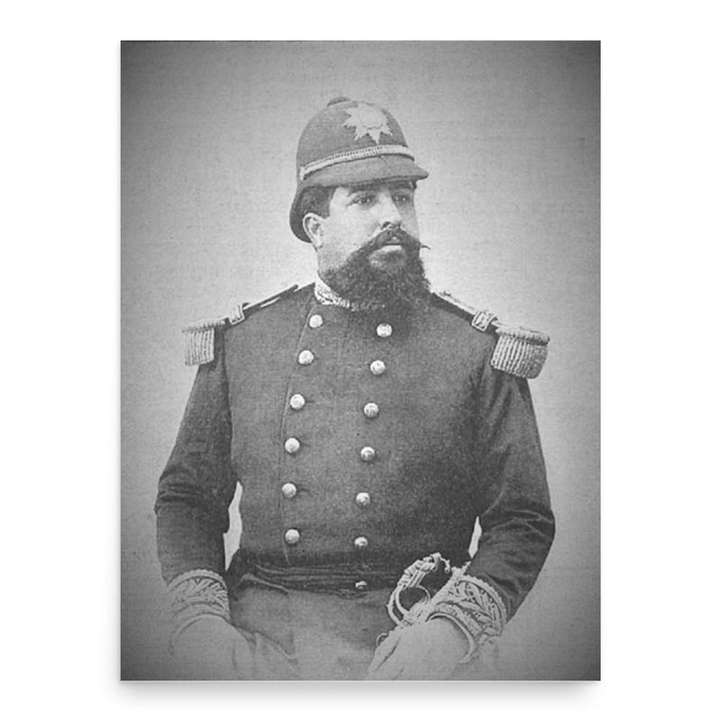 Carlos Ezeta poster print, in size 18x24 inches.