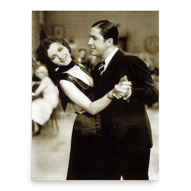 Carlos Gardel poster print, in size 18x24 inches.