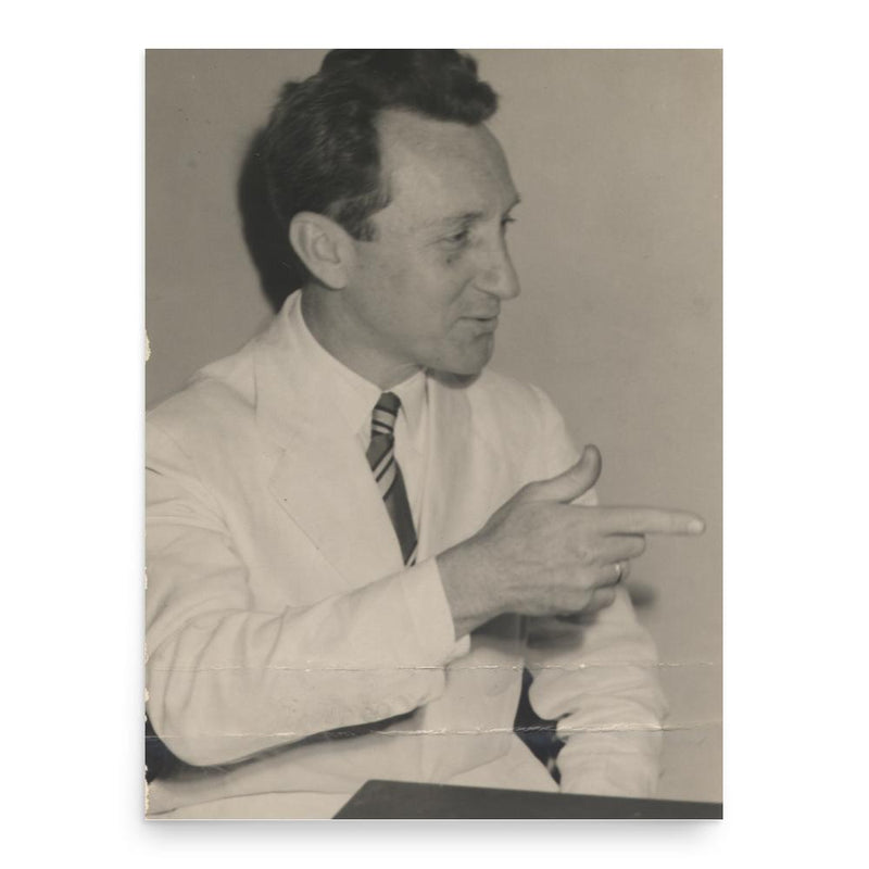 Carlos Gracie poster print, in size 18x24 inches.