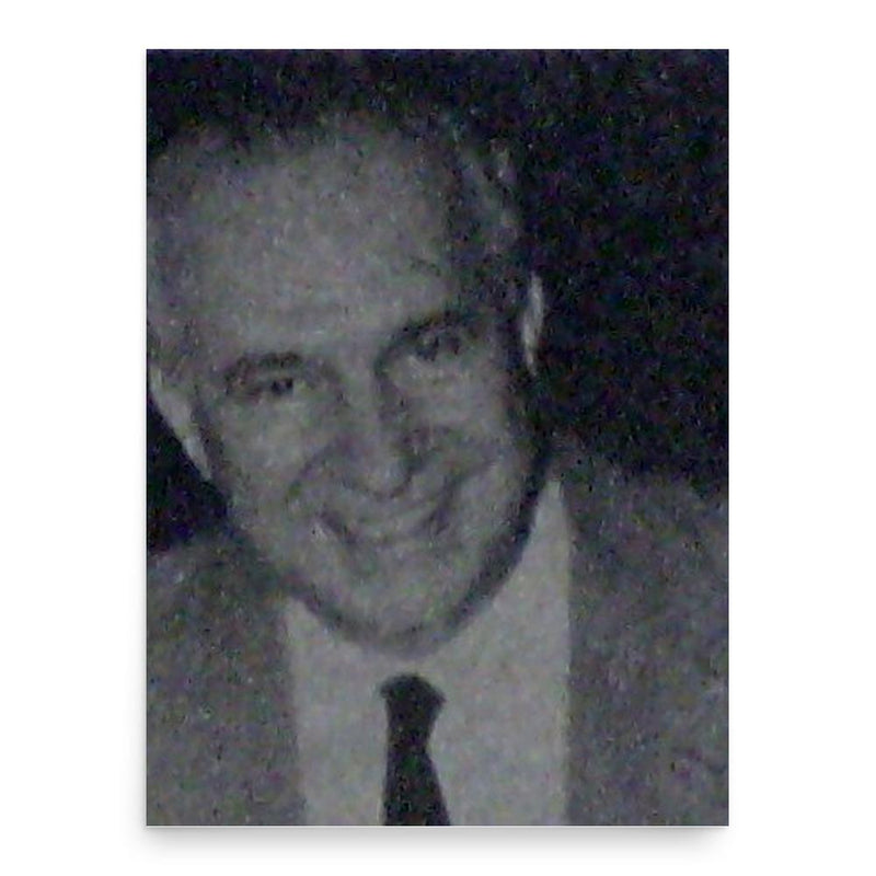 Carlos Humberto Perette poster print, in size 18x24 inches.