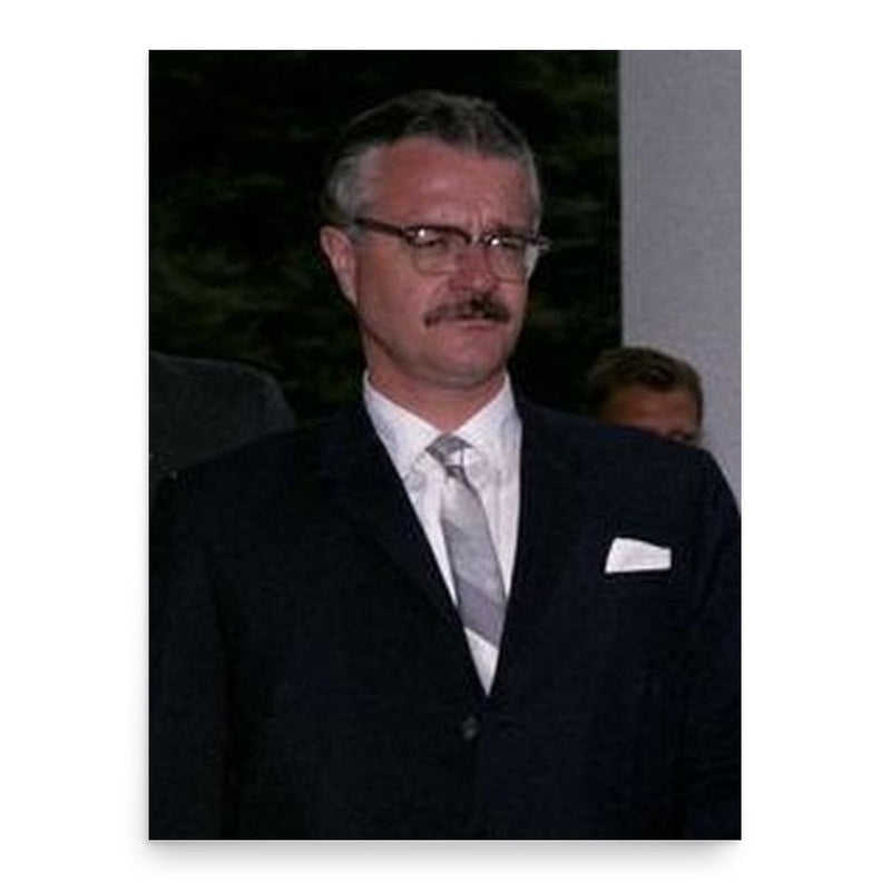 Carlos Julio Arosemena Monroy poster print, in size 18x24 inches.