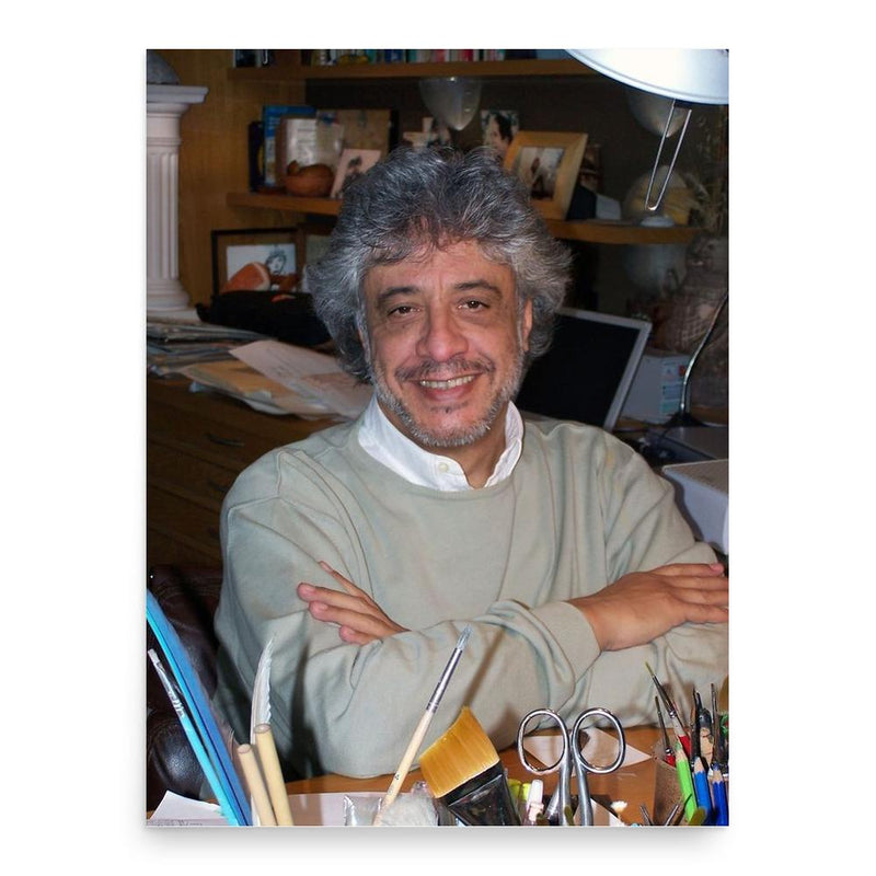 Carlos Loiseau poster print, in size 18x24 inches.