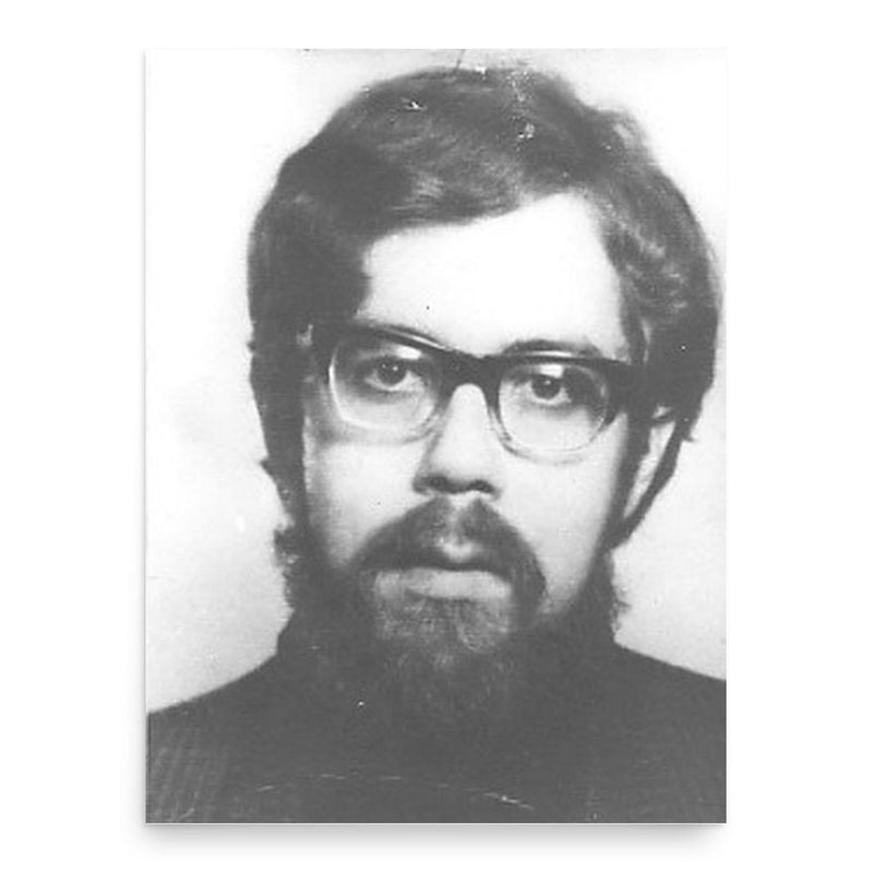 Carlos Lorca poster print, in size 18x24 inches.