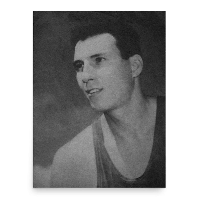 Carlos Loyzaga poster print, in size 18x24 inches.