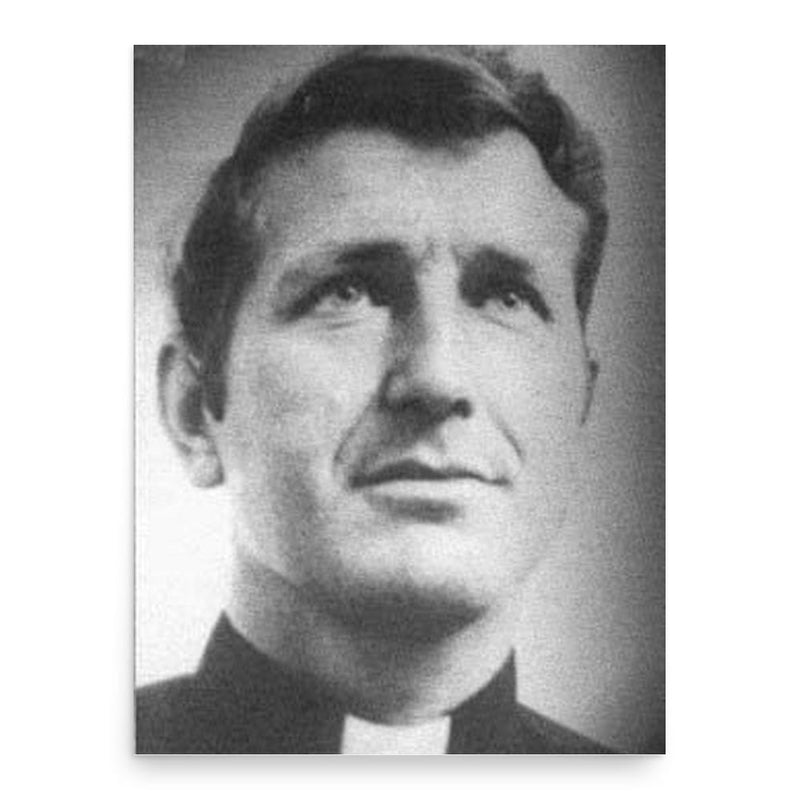 Carlos Mugica poster print, in size 18x24 inches.