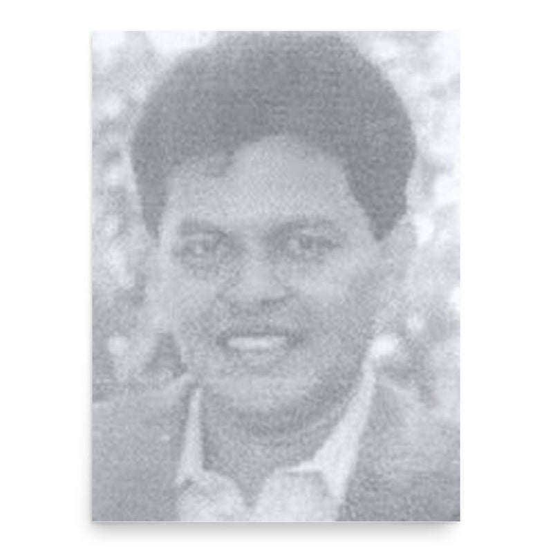 Carlos Rosales Mendoza poster print, in size 18x24 inches.