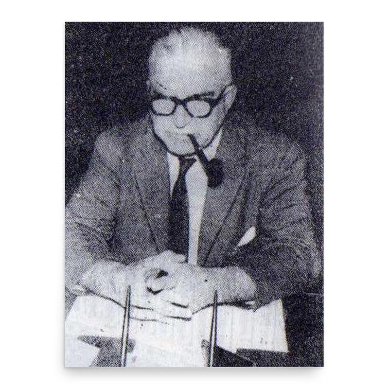 Carlos Sylvestre Begnis poster print, in size 18x24 inches.