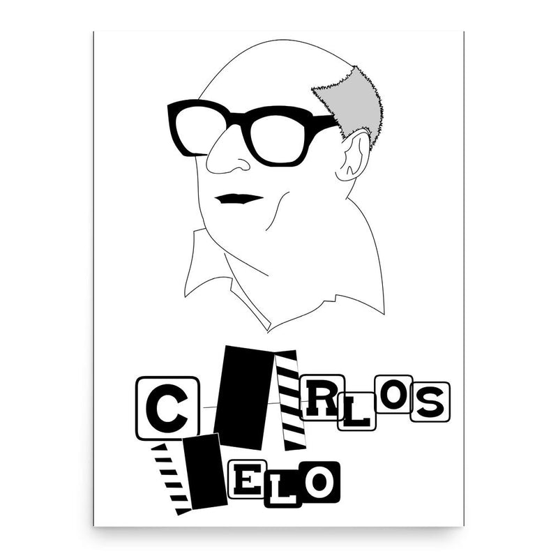 Carlos Velo poster print, in size 18x24 inches.