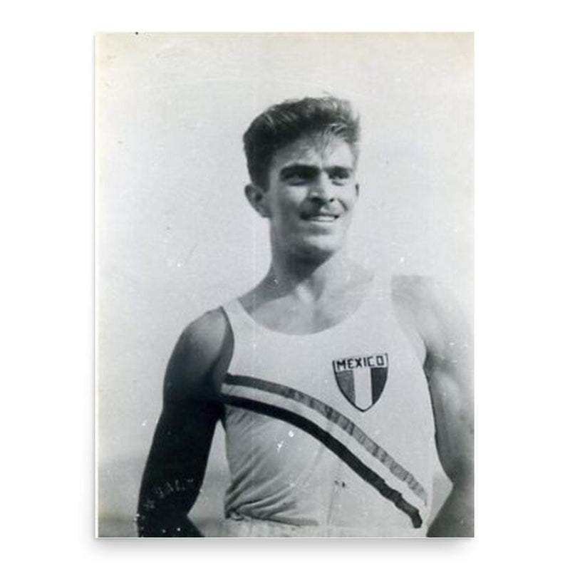 Carlos de Anda poster print, in size 18x24 inches.