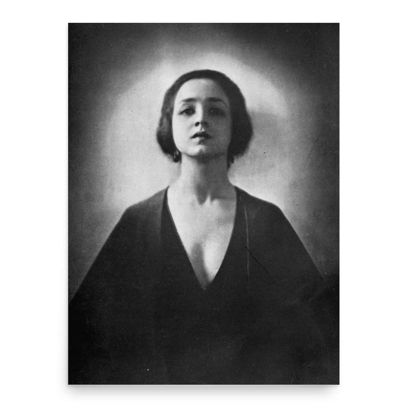 Carlotta Monterey poster print, in size 18x24 inches.