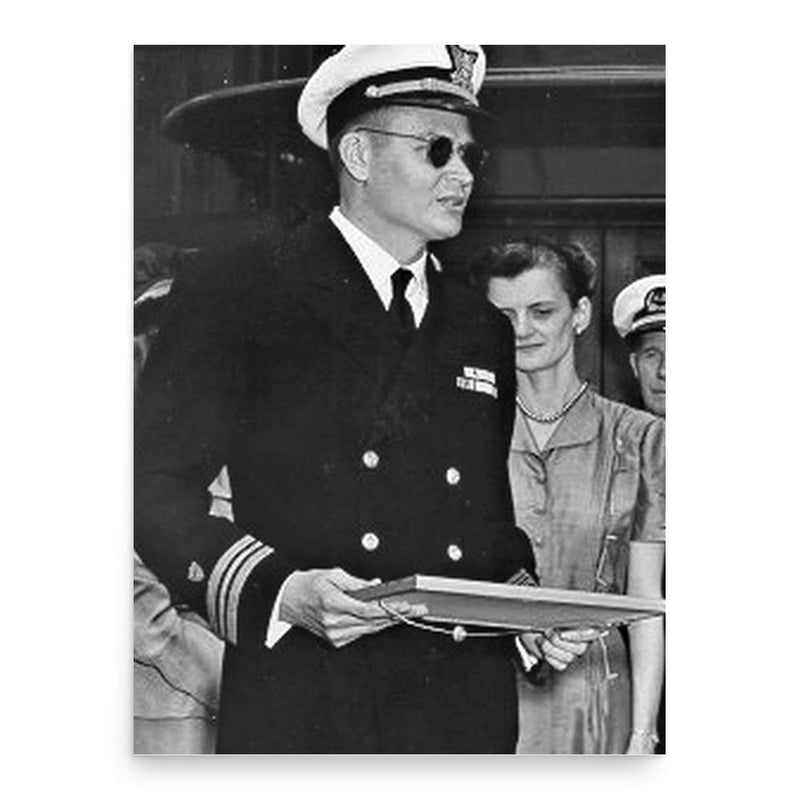 Carlton Skinner poster print, in size 18x24 inches.