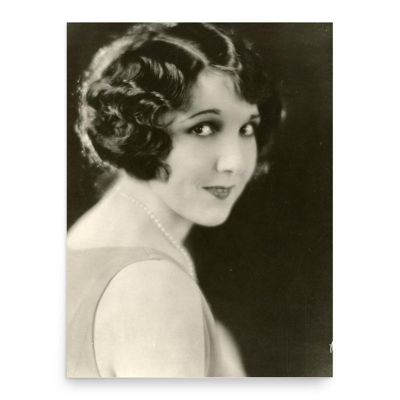 Carmelita Geraghty poster print, in size 18x24 inches.