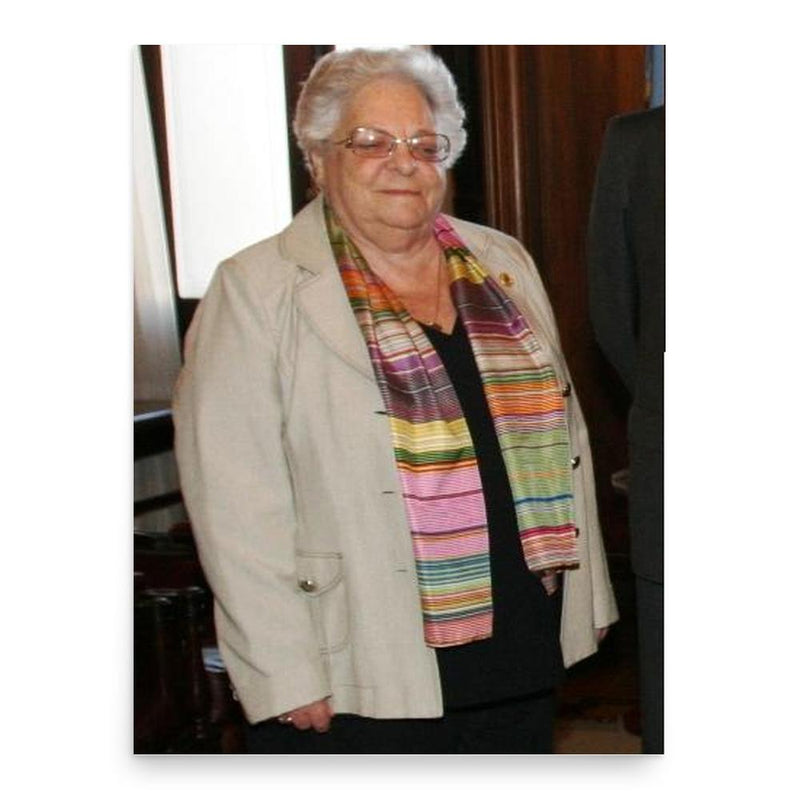 Carmen Argibay poster print, in size 18x24 inches.