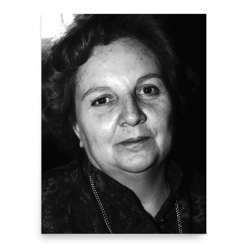 Carmen Balcells poster print, in size 18x24 inches.