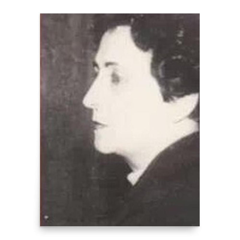 Carmen Barradas poster print, in size 18x24 inches.