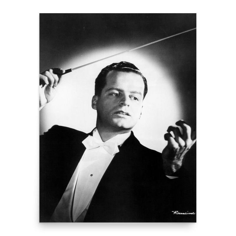 Carmen Dragon poster print, in size 18x24 inches.