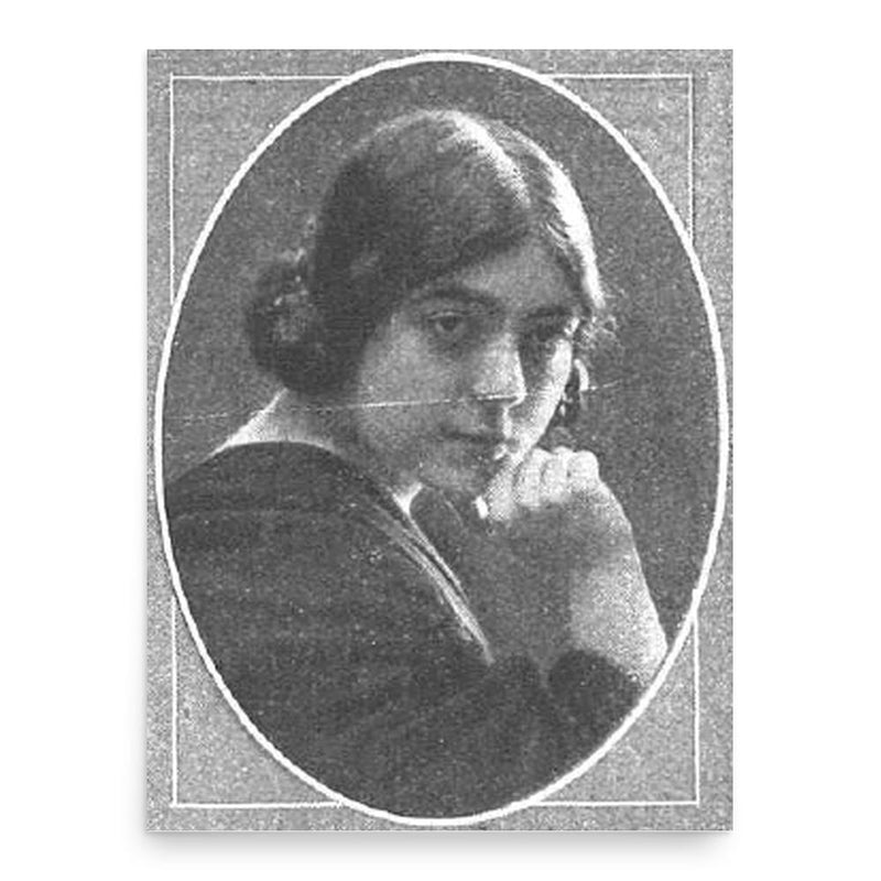 Carmen Montoriol Puig poster print, in size 18x24 inches.