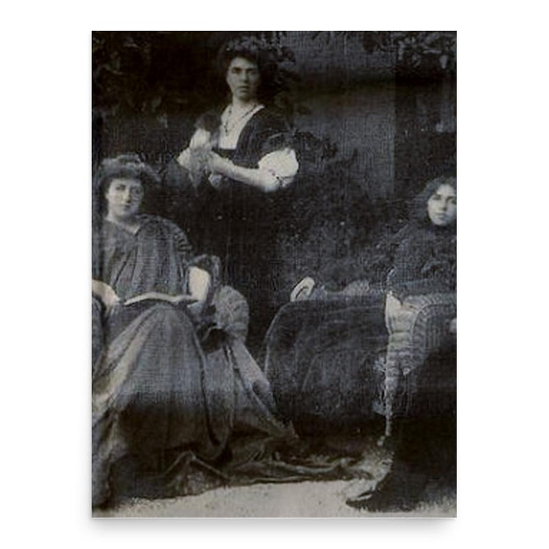 Carmen Morla Lynch poster print, in size 18x24 inches.