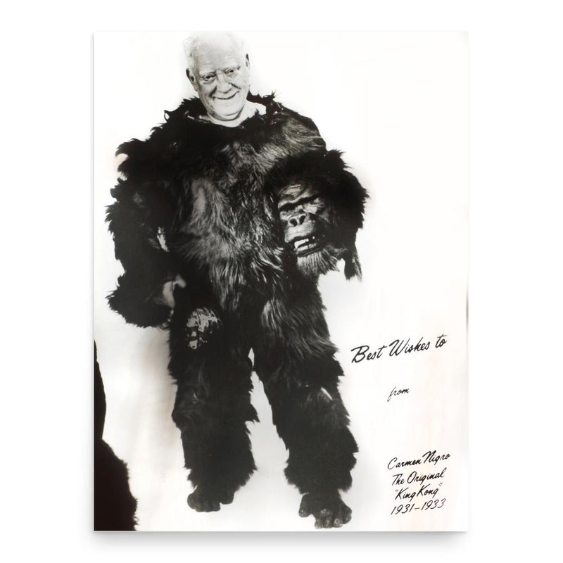 Carmen Nigro poster print, in size 18x24 inches.