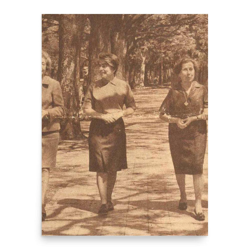 Carmen Pujals poster print, in size 18x24 inches.