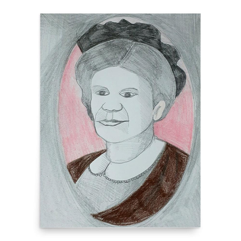 Carmen Quiroga de Urmeneta poster print, in size 18x24 inches.