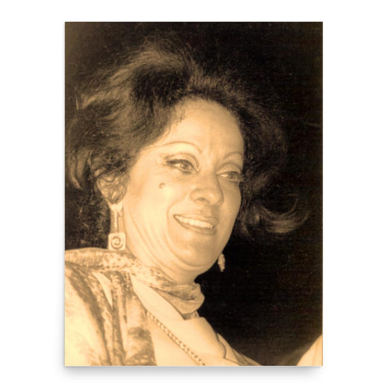 Carmen Romano poster print, in size 18x24 inches.