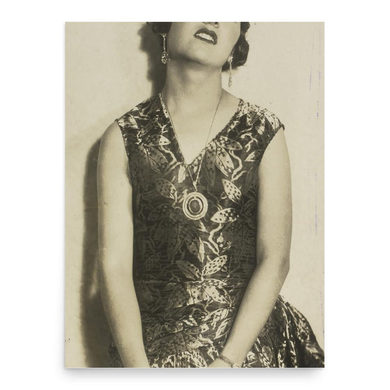 Carmen Santos poster print, in size 18x24 inches.