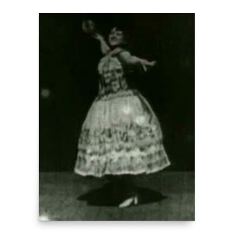 Carmencita poster print, in size 18x24 inches.