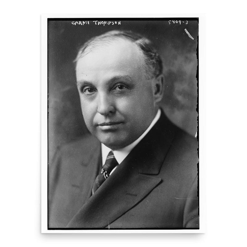 Carmi Thompson poster print, in size 18x24 inches.