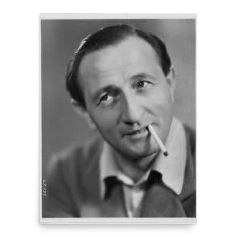 Carmine Gallone poster print, in size 18x24 inches.