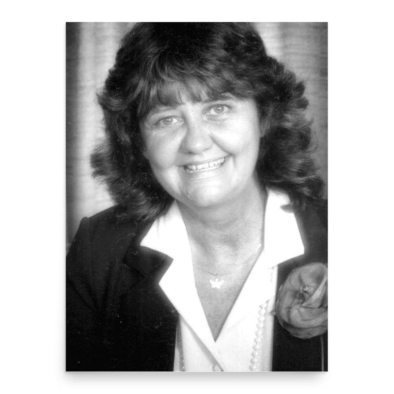 Carol Hanson poster print, in size 18x24 inches.