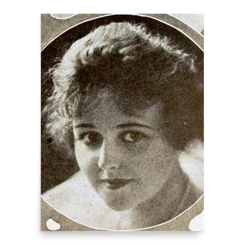 Carol Holloway poster print, in size 18x24 inches.