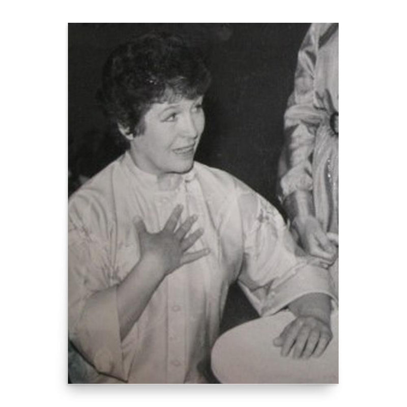 Carol Lyons poster print, in size 18x24 inches.